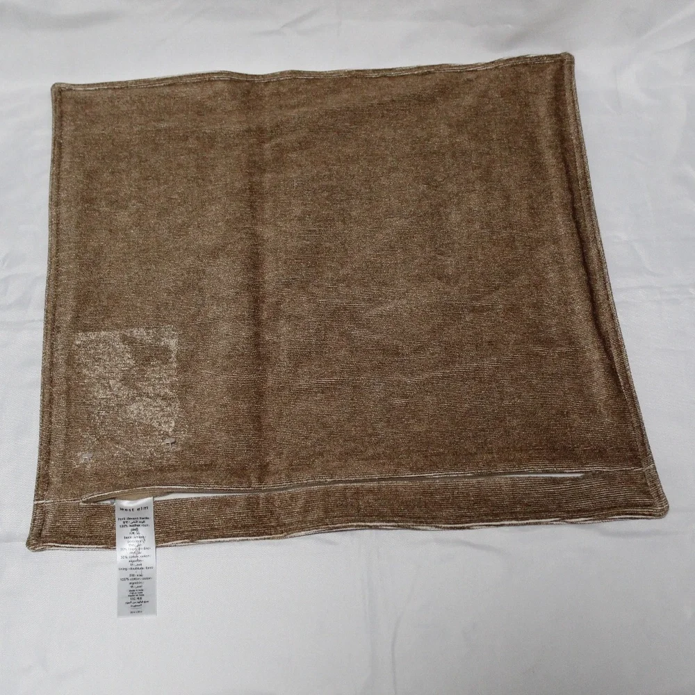 West Elm Textured Pillow Cover.
